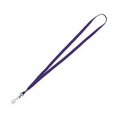 3/8" Super Soft Polyester Silkscreen Lanyard & Badge Holder Attachment (Overseas 6-8 Weeks)